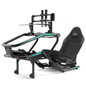 Cockpit Formula FX1 Preto e Verde Completo