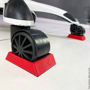 Travas Para Rodinhas De Cadeiras Vermelho