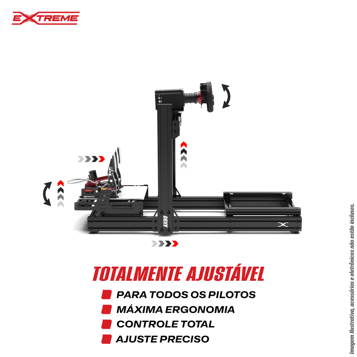 global_chassi-ax80_base-ax80-horizontal_banco-p1-preto_banco-p1-azul_banco-p1-rosa_banco-p1-vermelho_banco-xl-preto_banco-xl-vermelho_banco-gtx-angulo