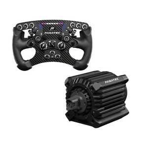 Combo Fanatec Base ClubSport DD+ 18 Nm e Volante ClubSport Aro Formula V2.5