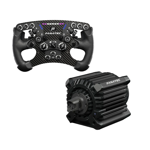 Bundle Fanatec Base ClubSport DD+ 18 Nm e Volante ClubSport Aro Formula V2.5
