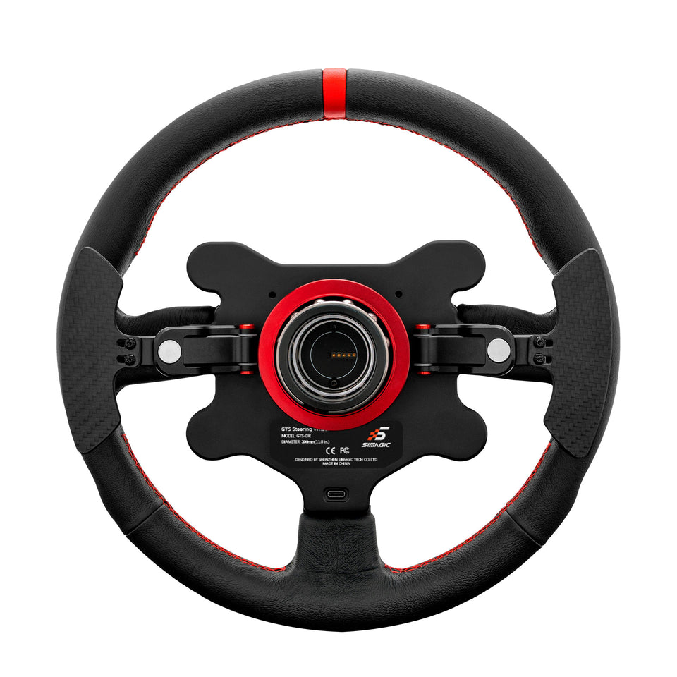 GTS Couro Aro Sport Add-on Simagic