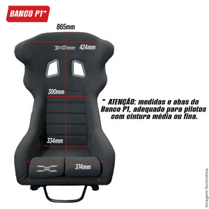 Banco P1 Preto