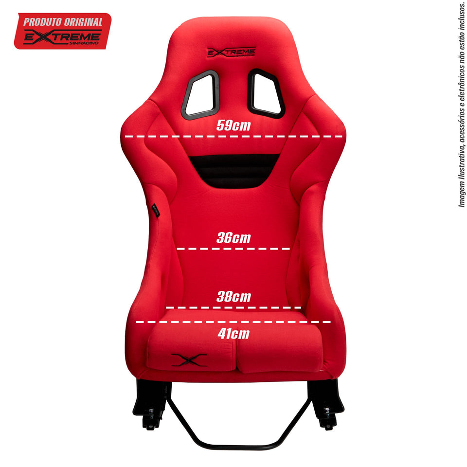 Banco XL Vermelho