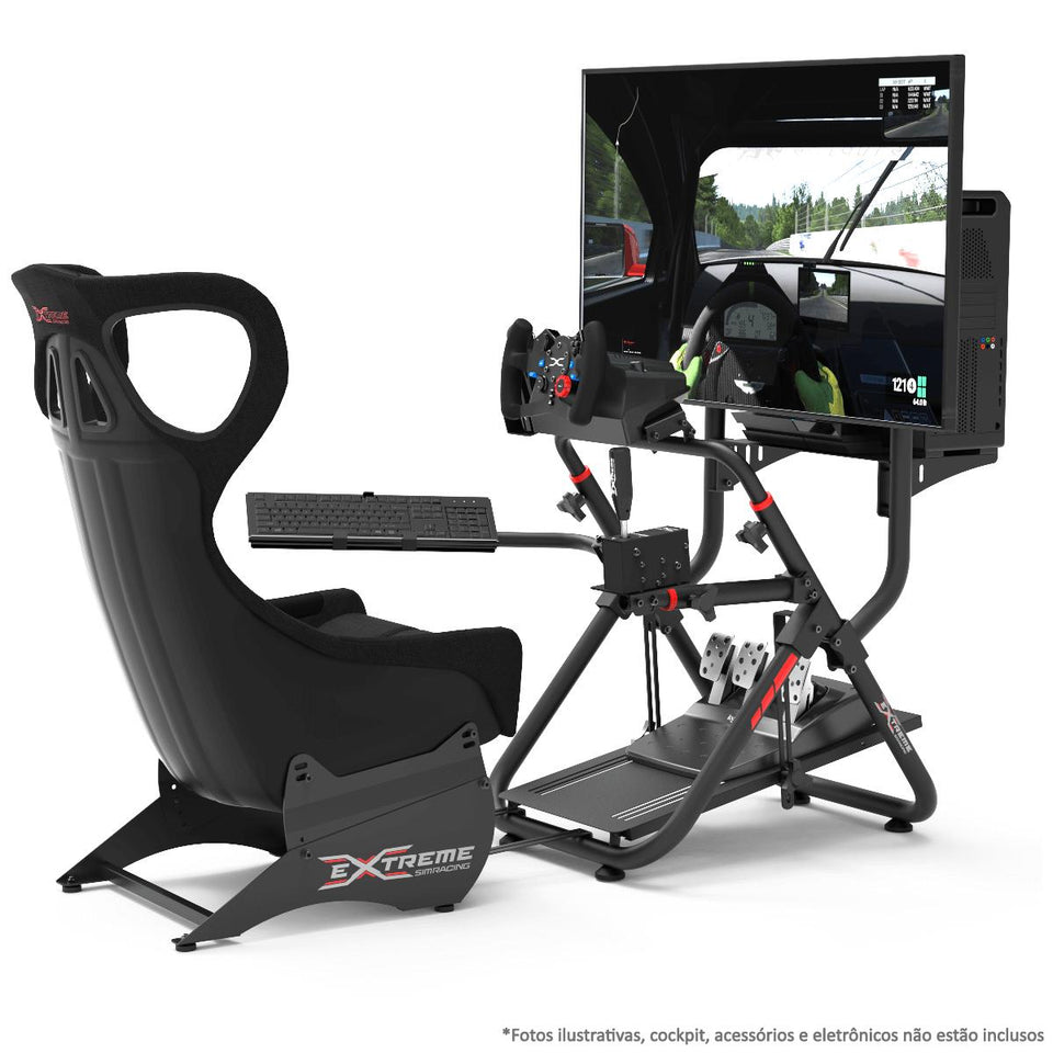 Suporte Para Tv/Monitor 24/43 Com Porta Pc/Console SXT V2