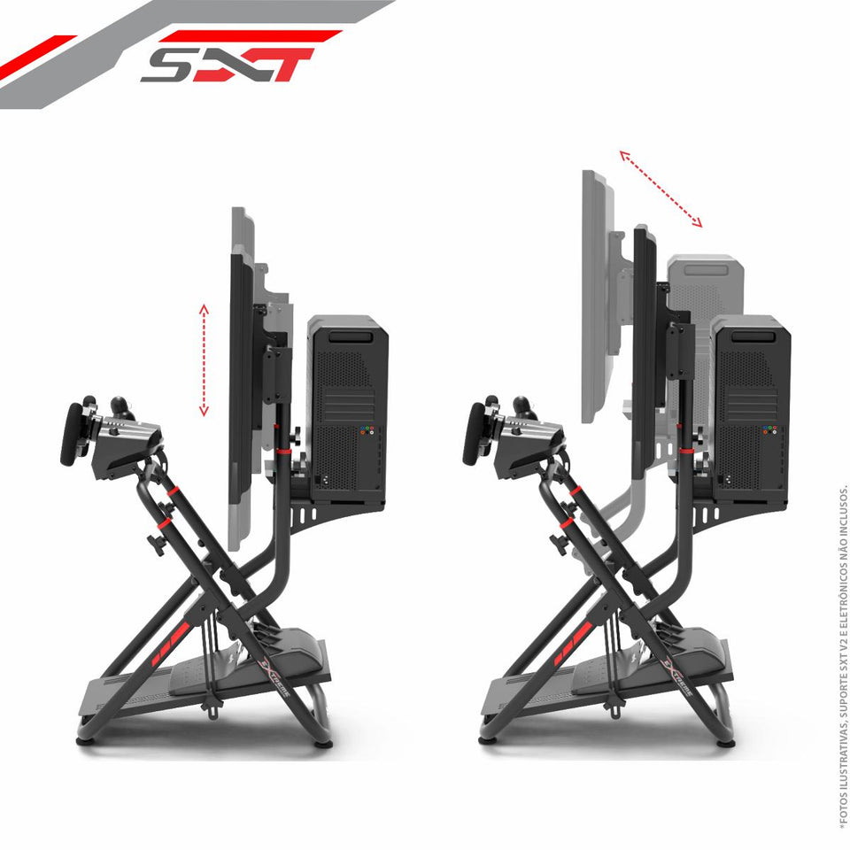 Suporte Para Tv/Monitor 24/43 Com Porta Pc/Console SXT V2