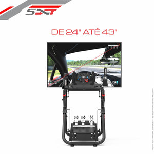 Suporte Para Tv/Monitor 24/43 Com Porta Pc/Console SXT V2