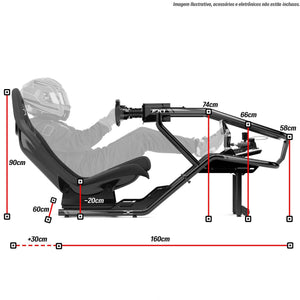 Cockpit Formula FX1 Preto e Verde