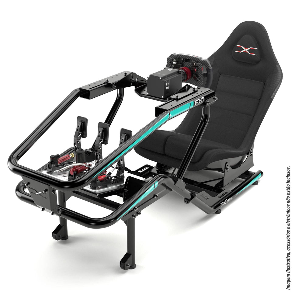 Cockpit Formula FX1 Preto e Verde