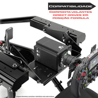 Cockpit Formula FX1 Preto e Vermelho