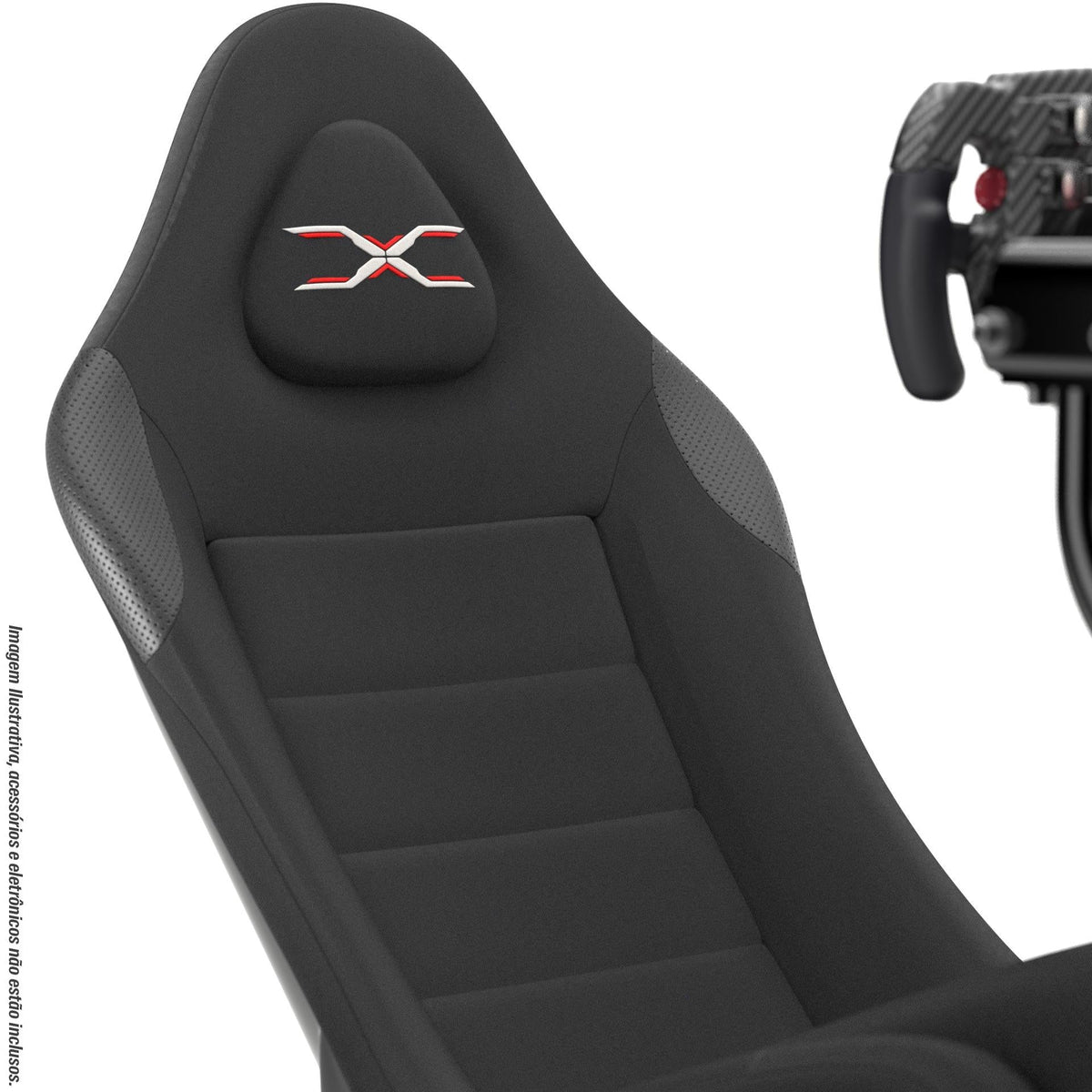 Cockpit Formula FX1 Preto e Vermelho