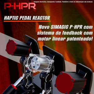 Feedback Tátil para Pedal P1000 Simagic P-HPR