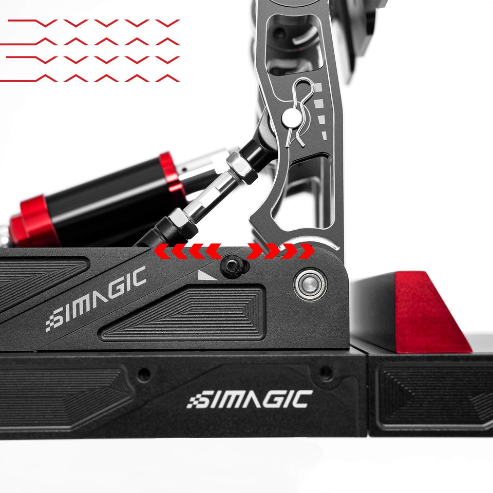 Pedaleira P1000 Tri Pedal Simagic