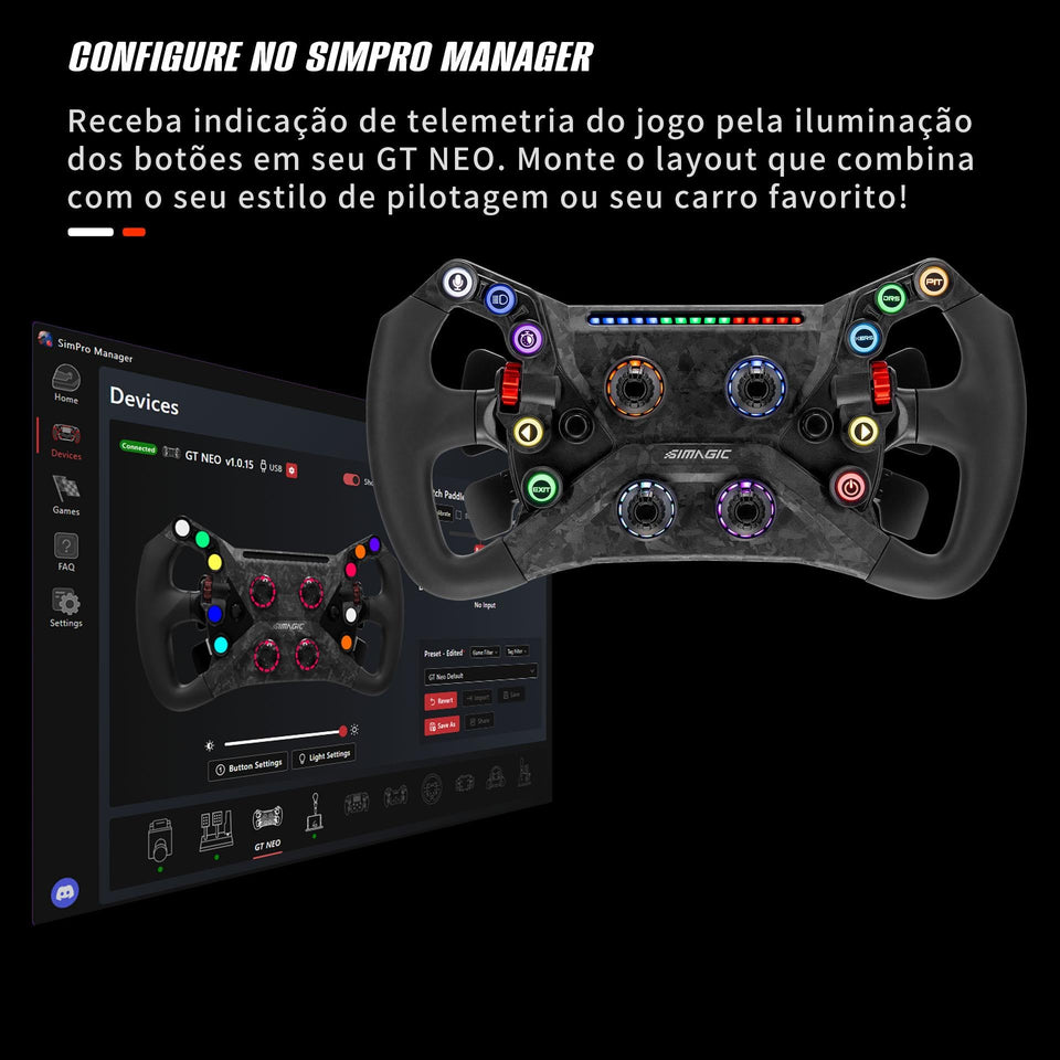 GT NEO Aro Fórmula Add-On Simagic