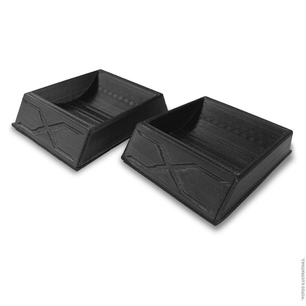 Travas Para Rodinhas De Cadeiras Preto