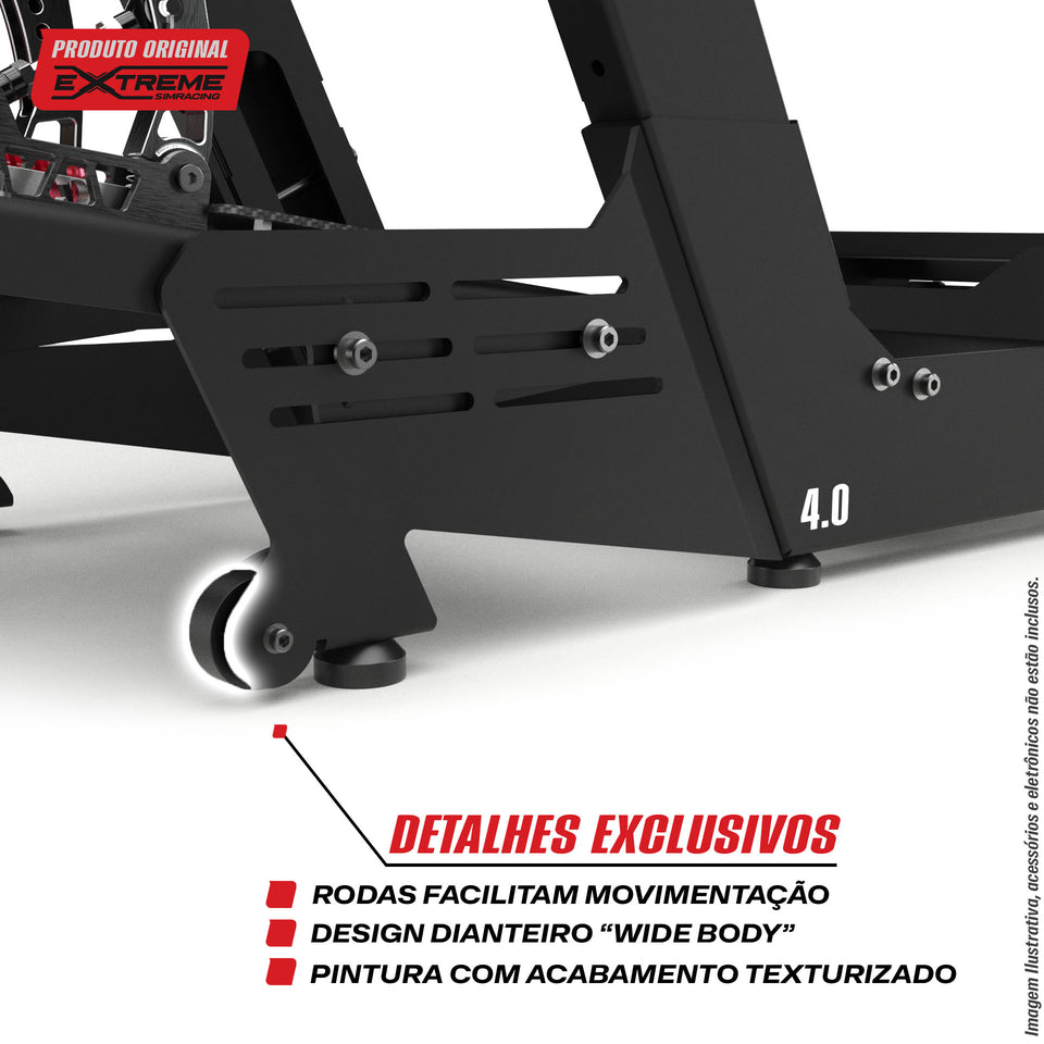 Cockpit 4.0 Horizontal Banco P1 Preto