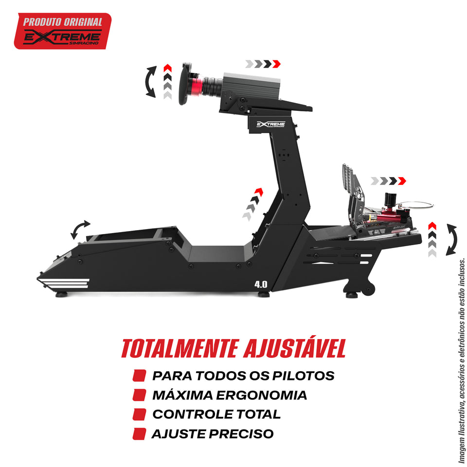 Cockpit 4.0 Horizontal Banco P1 Preto