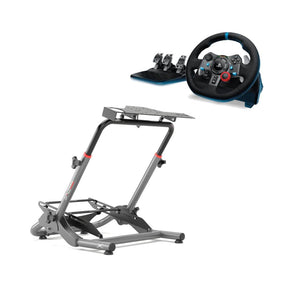 Bundle Logitech G29 para PS4 PS5 e PC + SGT Cinza Extreme Simracing