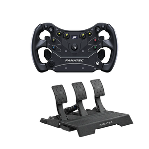 Bundle Fanatec Volante Aro CSL GT3 + Pedaleira CSL Pedals 2 Pedais