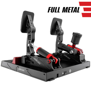 Pedaleira P1000-FRS Dual Pedal Freio Hidráulico Simagic