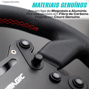 GTS Couro Aro Sport Add-on Simagic