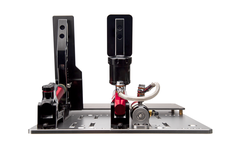 P2000 Dual Pedal Hidráulico - Acelerador Longo - LC 200kg Simagic