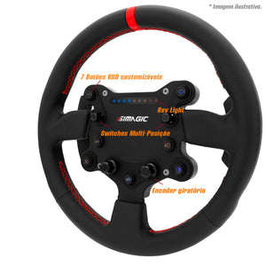 GTS Couro Aro Sport Add-on Simagic