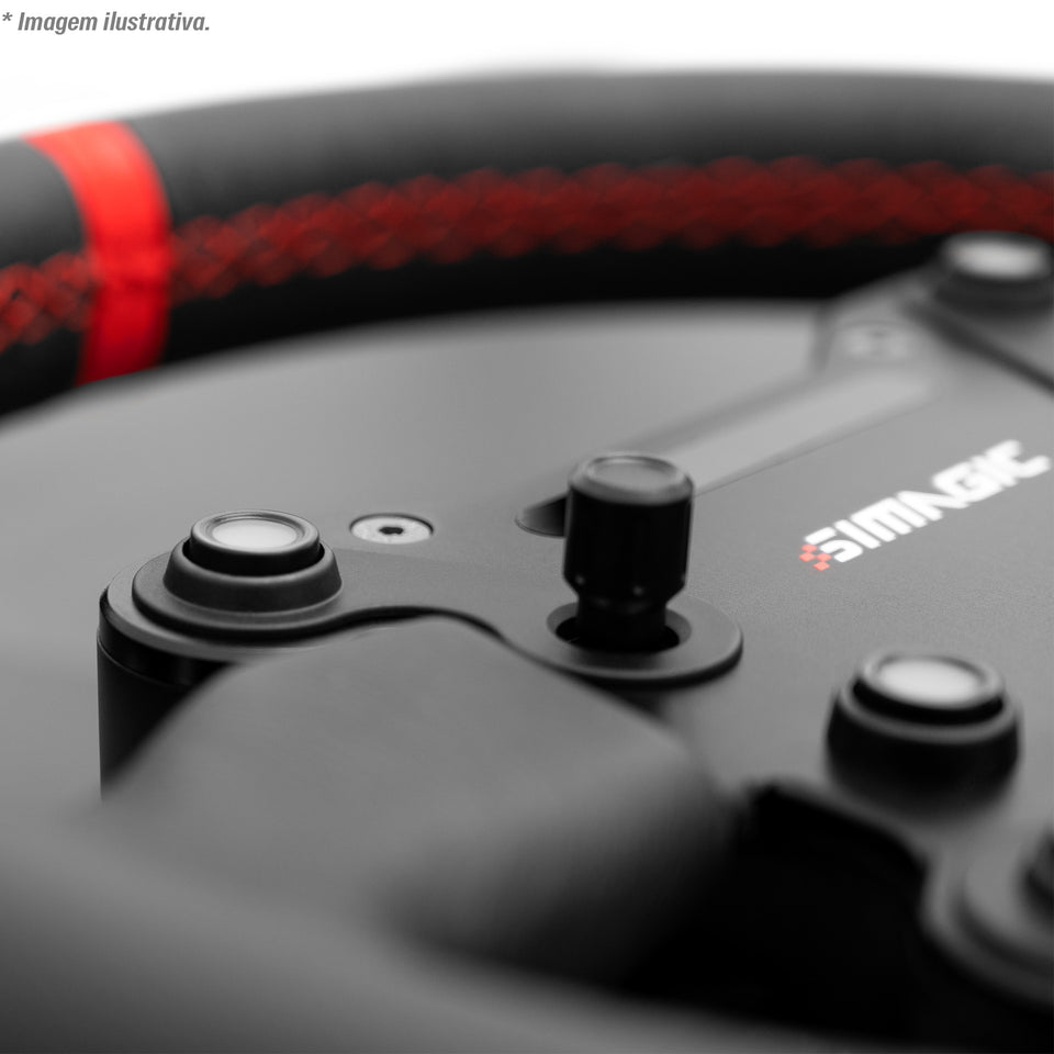 GTS Couro Aro Sport Add-on Simagic