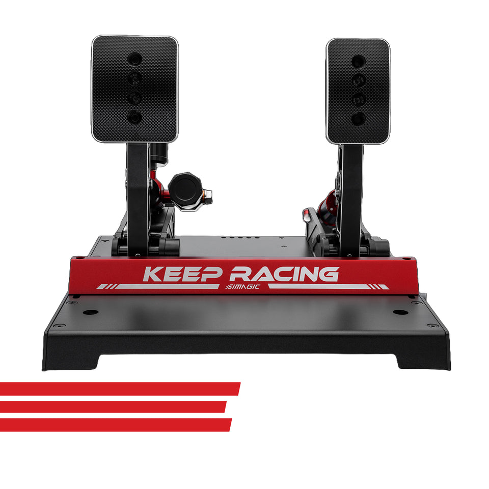 Pedaleira P1000-FRS Dual Pedal Freio Hidráulico Simagic