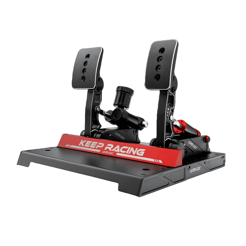 Pedaleira P1000-FRS Dual Pedal Freio Hidráulico Simagic