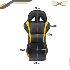 Banco Retrátil Amarelo