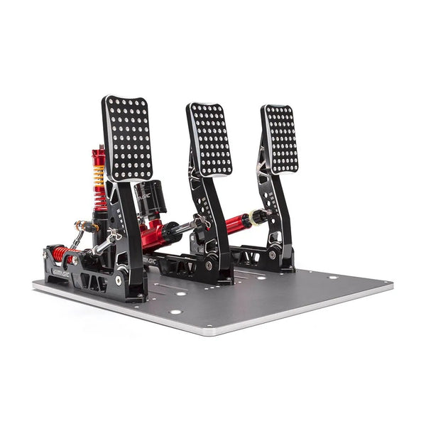 Pedaleira P2000-S200R Tri Pedal Hidráulico Simagic