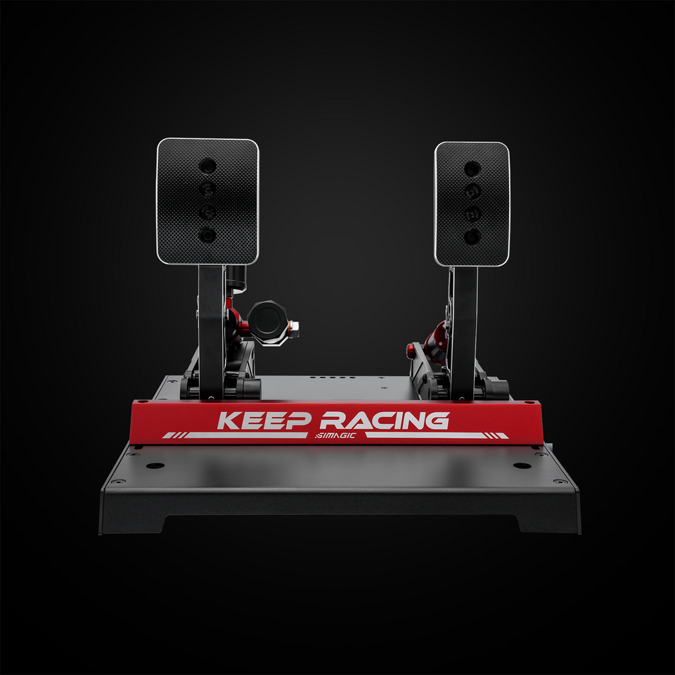 Pedaleira P1000-FRS Dual Pedal Freio Hidráulico Simagic