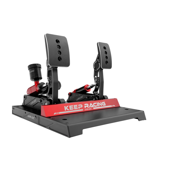 Pedaleira P1000-FRS Dual Pedal Freio Hidráulico Simagic