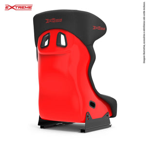 Banco P1 Vermelho com Preto