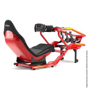 Cockpit Formula FX1 Vermelho e Amarelo