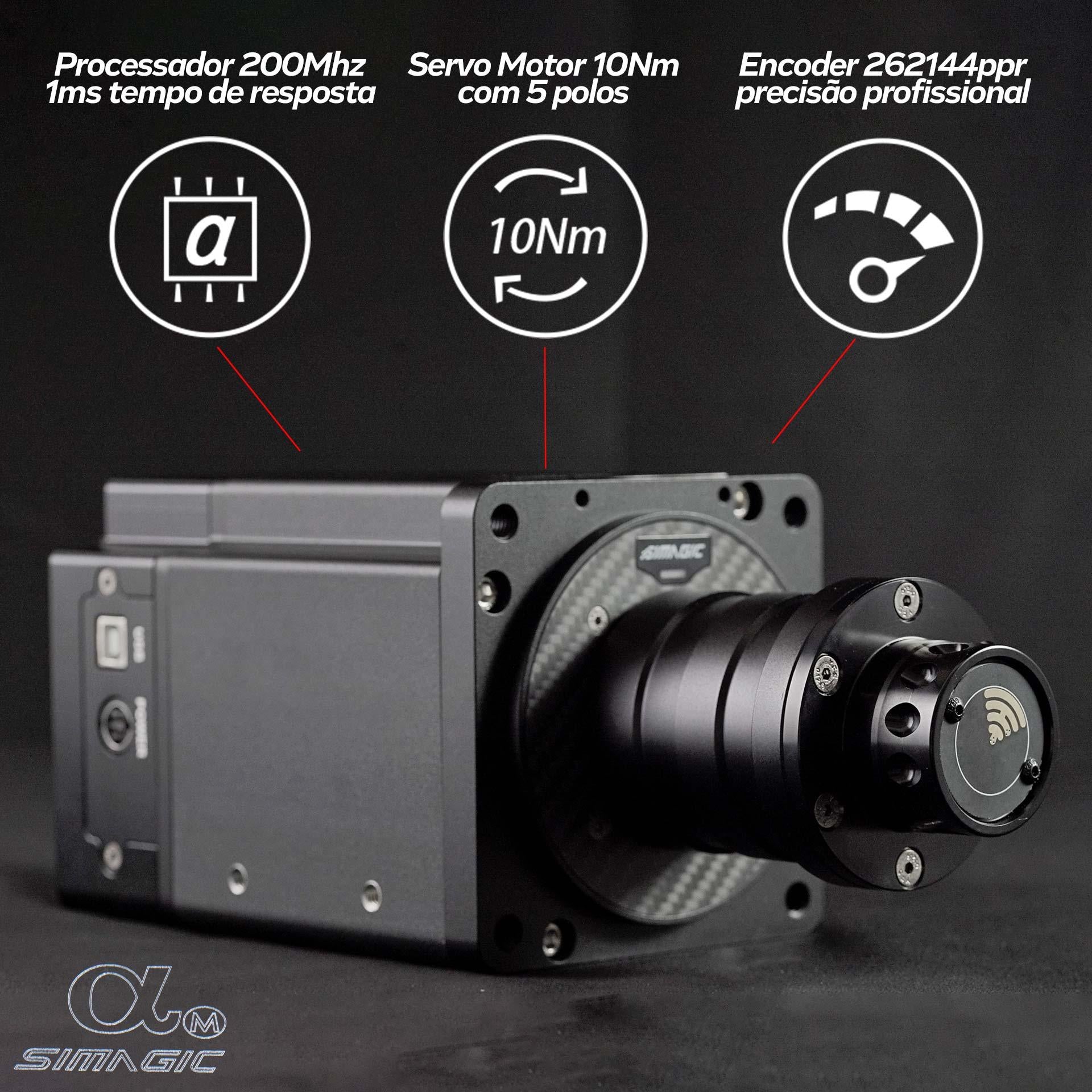 Base Alpha Mini Direct Drive 10NM Simagic – Extreme SimRacing