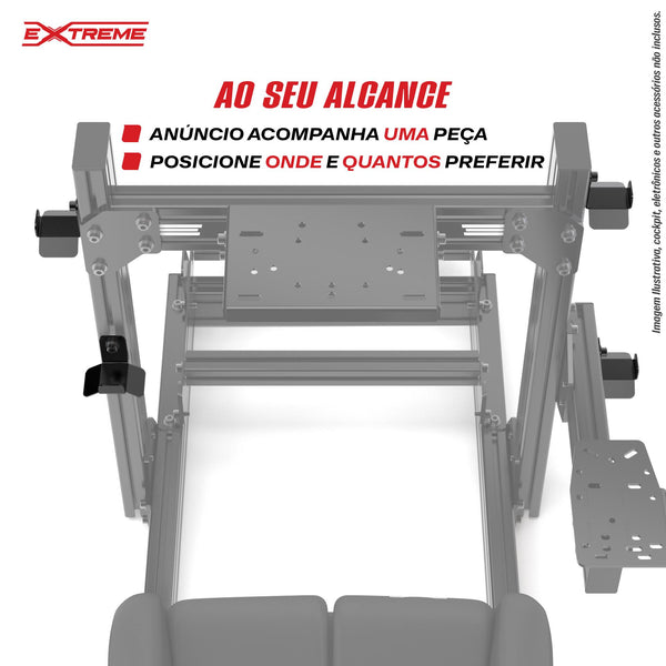 Suporte para Fone e Volante 4.0