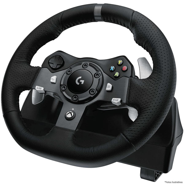 Volante Logitech G920 Para Xbox Series, Xbox One e PC