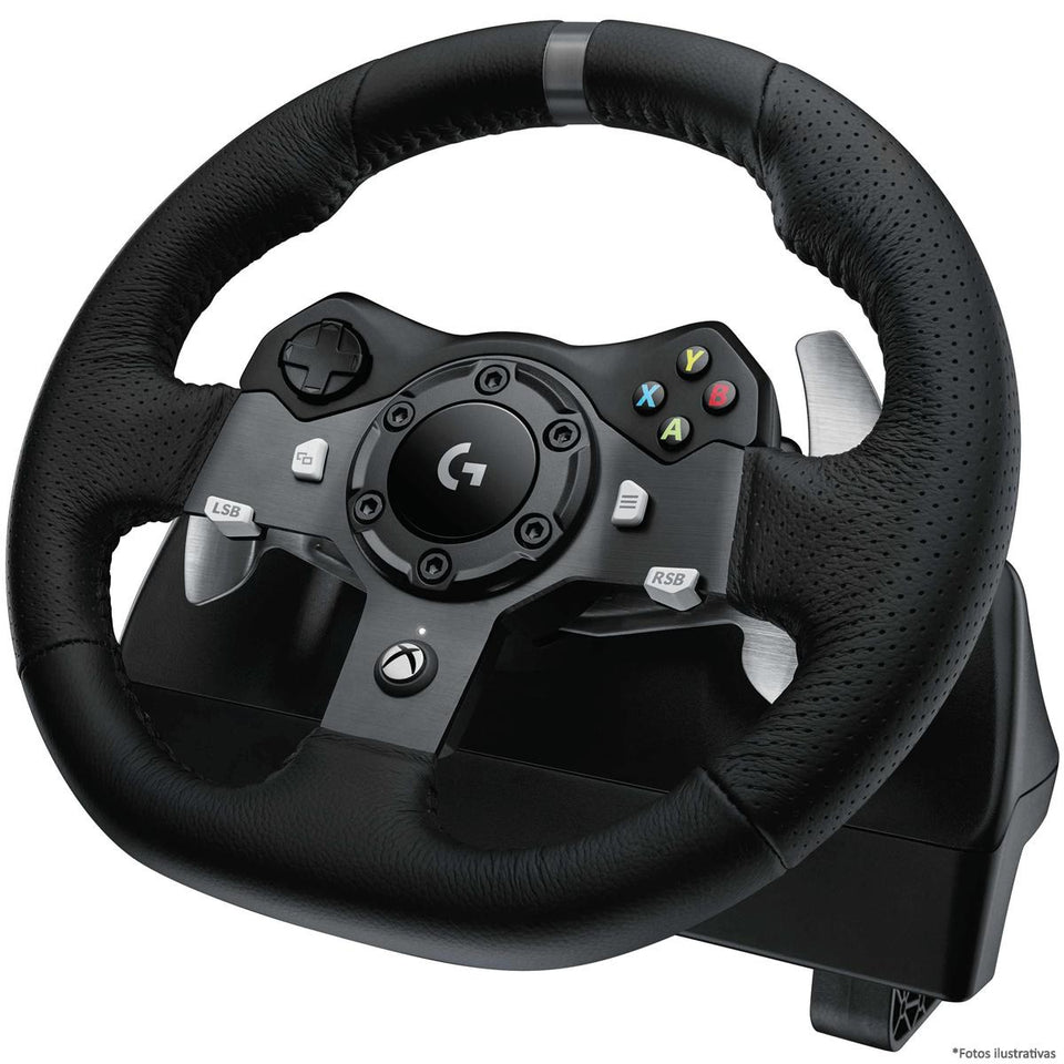 Volante Logitech G920 Para Xbox Series, Xbox One e PC