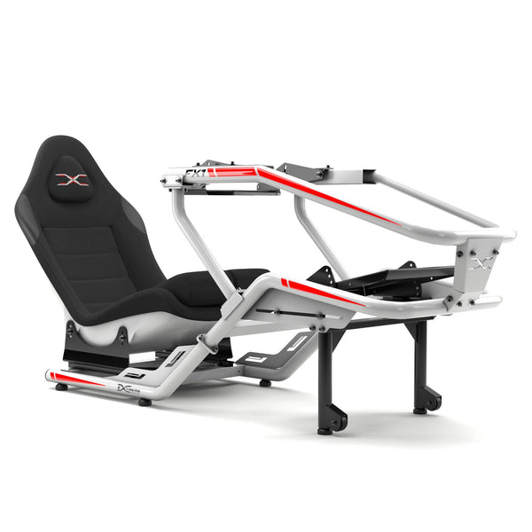 Cockpit Formula FX1 Branco e Vermelho