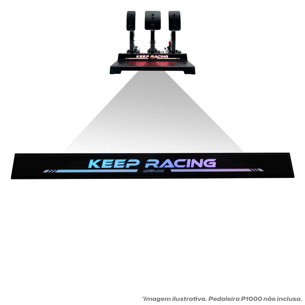 Apoio de Calcanhar LED RGB Ativo para P1000 e P1000i Simagic P-SRH