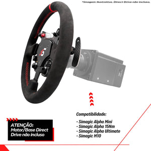 GT1 Alcantara Aro Drift Rally Simagic