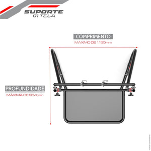 Suporte Para 01 Tela Com Porta Pc/Console