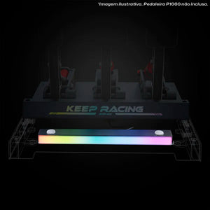 Barra de LED RGB para Pedaleira P1000 Simagic P-SRB