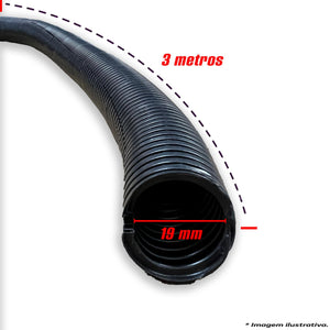 Tubo para Organização de cabos - 3 Metros