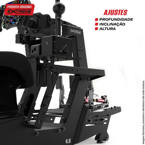 Suporte para Câmbio e Freio de Mão 4.0