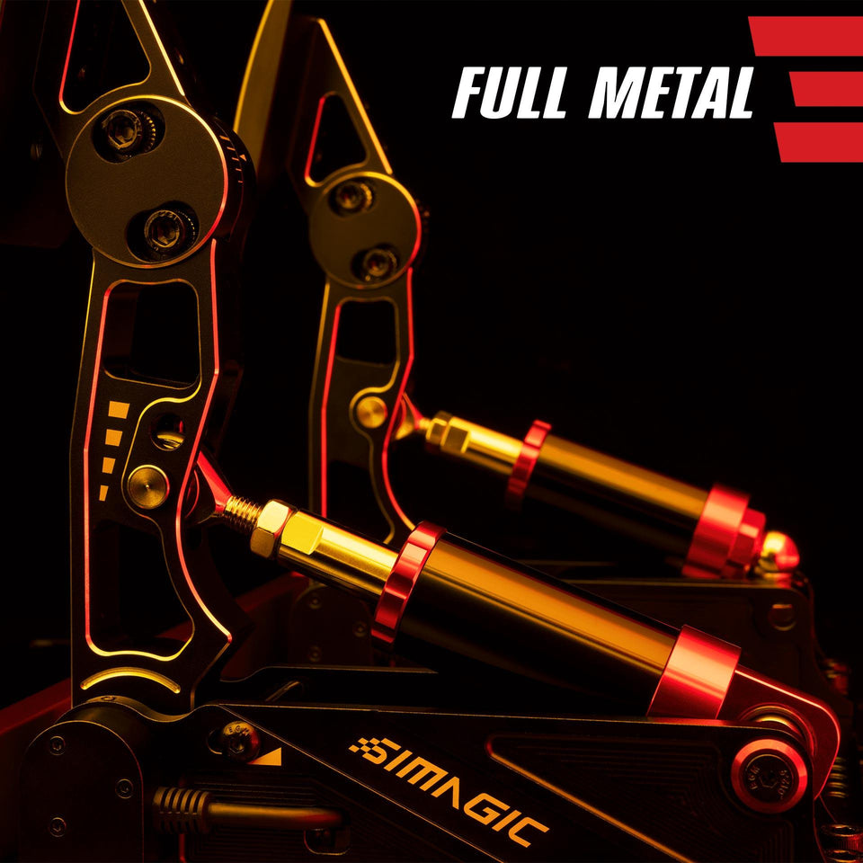 Pedaleira P1000-F Dual Pedal Simagic