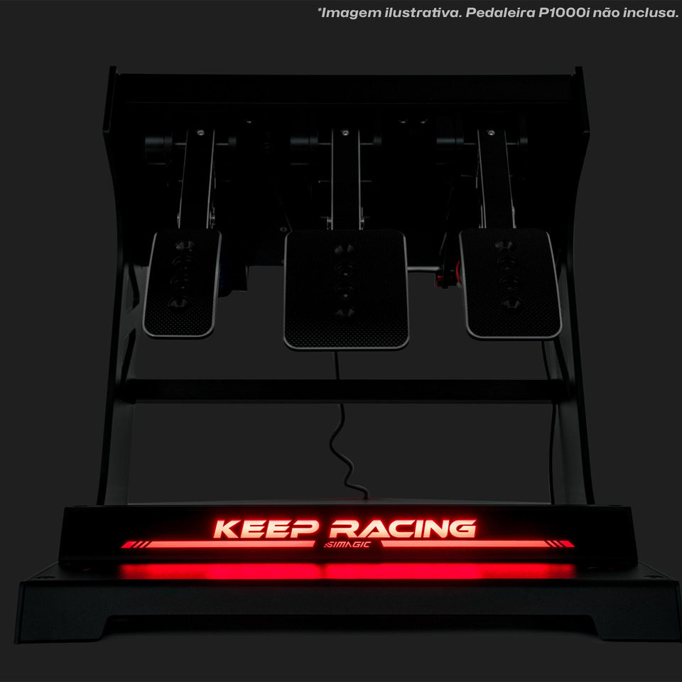 Apoio de Calcanhar LED RGB Ativo para P1000 e P1000i Simagic P-SRH