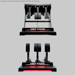 Apoio de Calcanhar LED RGB Ativo para P1000 e P1000i Simagic P-SRH